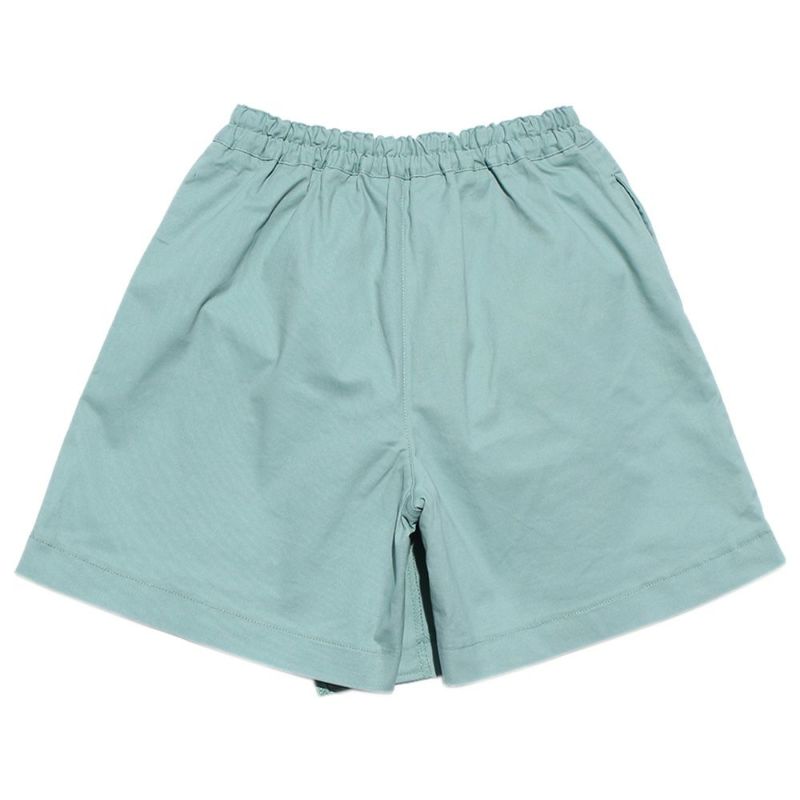ラップフリル付きスカート風キュロットパンツ