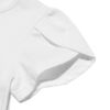 子供服 女の子 綿100％チューリップ袖オープンカフェイラストTシャツ オフホワイト(11) デザインポイント2