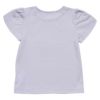 子供服 女の子 綿100％チューリップ袖オープンカフェイラストTシャツ パープル(91) 背面