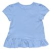 子供服 女の子 リボン＆フリル付きマリンモチーフプリントTシャツ ブルー(61) 背面