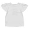 子供服 女の子 綿100％アイスクリームショップ刺繍Tシャツ オフホワイト(11) 背面