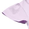 子供服 女の子 綿100％アイスクリームショップ刺繍Tシャツ パープル(91) デザインポイント2