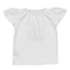 ベビー服 女の子 ベビーサイズ綿100％アイスクリームショップ刺繍Tシャツ オフホワイト(11) 背面