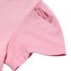 子供服 女の子 綿100％ネコアップリケレース＆音符プリントTシャツ ピンク(02) デザインポイント2