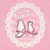 ベビー服 女の子 ベビーサイズ綿100％ネコアップリケつきTシャツ ピンク(02) デザインポイント1