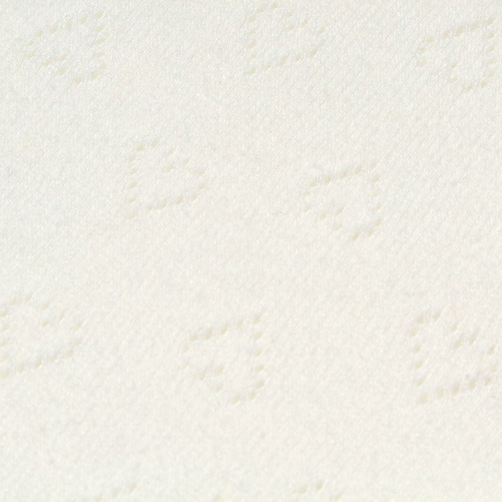 ベビー服 女の子 ベビーサイズ綿100％ハート柄カーディガン オフホワイト(11) デザインポイント2