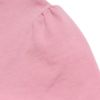 ベビー服 女の子 ベビーサイズスワンプリント＆チュールお花モチーフつきTシャツ ピンク(02) デザインポイント2