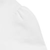 ベビー服 女の子 ベビーサイズスワンプリント＆チュールお花モチーフつきTシャツ オフホワイト(11) デザインポイント2