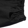 子供服 男の子 ウエストゴムワッペン付きポケットハーフパンツ ブラック(00) デザインポイント2
