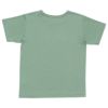 子供服 男の子 綿100％動物シリーズ恐竜プリントTシャツ グリーン(08) 背面
