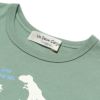 子供服 男の子 綿100％動物シリーズ恐竜プリントTシャツ グリーン(08) デザインポイント2