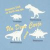 子供服 男の子 綿100％動物シリーズ恐竜プリントTシャツ ブルー(61) デザインポイント1