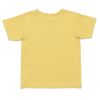 子供服 男の子 綿100％メッセージロゴプリントTシャツ イエロー(04) 背面