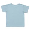 子供服 男の子 綿100％メッセージロゴプリントTシャツ ブルー(61) 背面