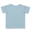 子供服 男の子 楽器シリーズ綿100％ロゴプリントTシャツ ブルー(61) 背面