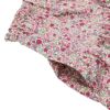 子供服 女の子 綿100％花柄リボ付きギャザースカート ピンク(02) デザインポイント2