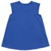 子供服 女の子 綿100％無地AラインカットソーTシャツ ブルー(61) 背面