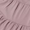 子供服 女の子 綿100％Aラインギャザーティアードワンピース ピンク(02) デザインポイント1