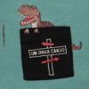 ベビー服 男の子 ベビーサイズ恐竜刺繍動物シリーズTシャツ グリーン(08) デザインポイント1