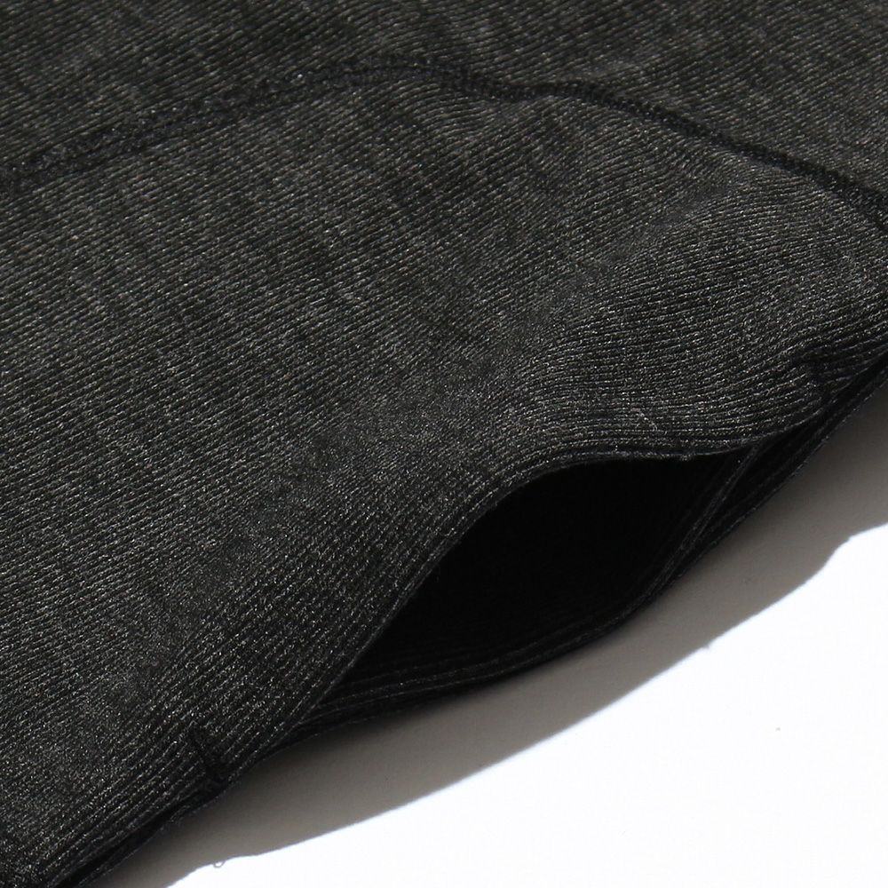 子供服 男の子 ロゴ刺繍ラグラン袖ポケットつきトレーナー ブラック(00) デザインポイント2