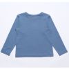 子供服 男の子 綿100％働く車＆ロゴプリント乗り物シリーズTシャツ ブルー(61) 背面