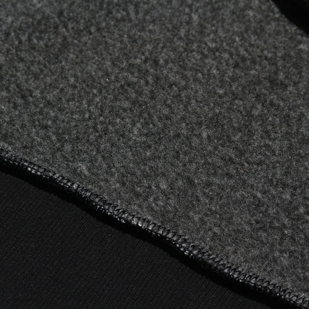 子供服 男の子 襟付きあったか裏起毛トレーナー 杢ｸﾞﾚｰ(92) デザインポイント1