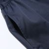ベビー服 女の子 リボン付きギャザー異素材切り替えドッキングワンピース ネイビー(06) デザインポイント2