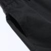 ベビー服 女の子 リボン付きギャザー異素材切り替えドッキングワンピース ブラック(00) デザインポイント2