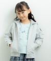 子供服 女の子 綿100％音符モチーフTシャツ グリーン(08) モデル画像3