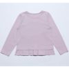 ベビー服 女の子 綿100％ドーナツスイーツプリントTシャツ パープル(91) 背面