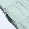 ベビー服 女の子 綿100％襟付きワンピース グリーン(08) デザインポイント2