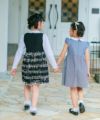 子供服 女の子 日本製音符ワンピース ブラック(00) 