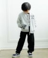 ベビー服 男の子 ストレッチベイカーパンツ ブラック(00) モデル画像2