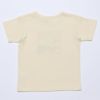 ベビー服 男の子 綿100％乗り物プリントTシャツ アイボリー(12) 背面