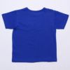 ベビー服 男の子 綿100％ショベルカープリントTシャツ ブルー(61) 背面