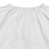 ベビー服 女の子 うさぎ＆ラメレースプリントリボン付きTシャツ オフホワイト(11) デザインポイント2