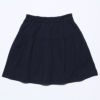 子供服 女の子 綿100％リボン付きスカート ネイビー(06) 背面