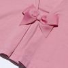 ベビー服 女の子 綿100％音符プリントTシャツ ピンク(02) デザインポイント2