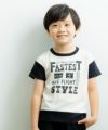 子供服 男の子 綿100％ロゴプリントＴシャツ