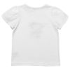 子供服 女の子 綿100％花柄ティーカップモチーフTシャツ オフホワイト(11) 背面