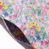 ベビー服 女の子 綿100％花柄ワンピース パープル(91) デザインポイント2