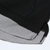 子供服 男の子 本体綿１００％バックプリン入りレイヤード風Tシャツ ブラック(00) デザインポイント2