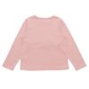 ベビー服 女の子 チュールリボンドレスバッグパンプスプリントTシャツ ピンク(02) 背面