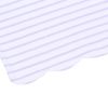 子供服 女の子 綿100％ ボーダー 柄 リボン 付き 裾 スカラップ ロンT カットソー パープル(91) デザインポイント2