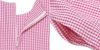 子供服 女の子 ギンガムチェック柄 リボンつき ワンピース ピンク(02) デザインポイント2