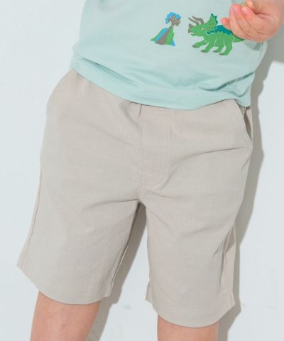 ベビー服 男の子 ストレッチ 無地 カラー ハーフパンツ