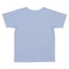 ベビー服 男の子 乗り物 プリント ＆ ワッペン ロゴ 綿100％ Tシャツ ブルー(61) 背面