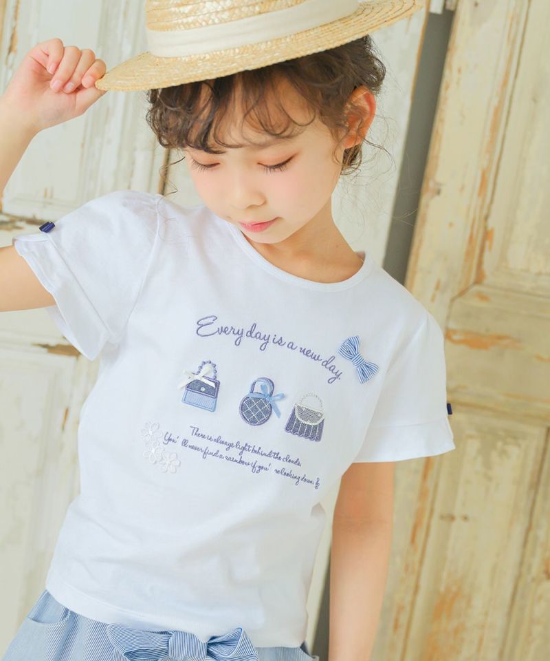 でおすすめアイテム。 110cm ピンク バックリボン Tシャツ 女の子 半袖