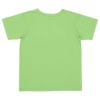 ベビー服 男の子 綿100％ 乗り物  働く車 ショベルカー刺繍 Tシャツ グリーン(08) 背面