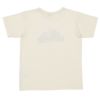 ベビー服 男の子 綿100％ 乗り物  働く車 ショベルカー刺繍 Tシャツ アイボリー(12) 背面